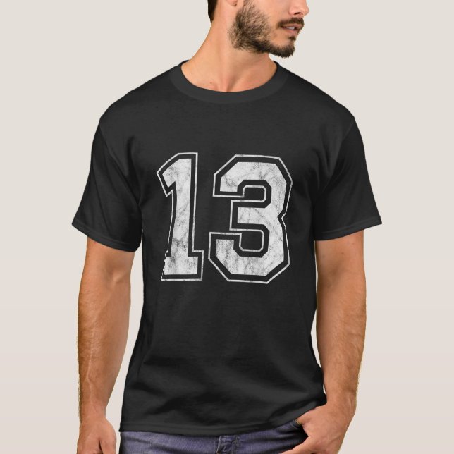 Camiseta Número 13 (Frente)