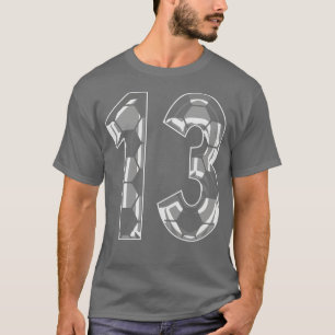Camiseta Número 13 Jersey 13
