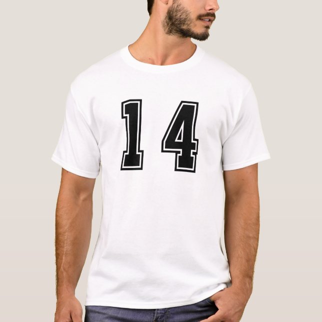 Camiseta Número 14 (Frente)