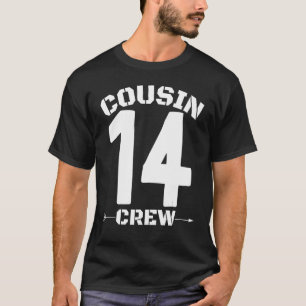 Camiseta Número 14 Grupo Familiar de Reunião da Equipe do P