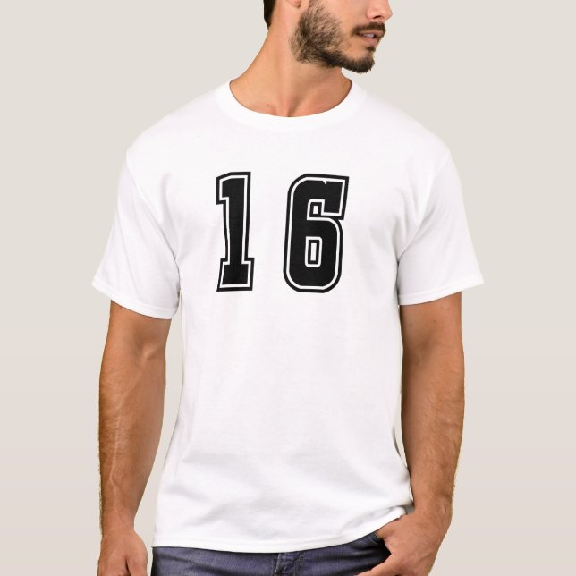 Camiseta Número 16 (Frente)