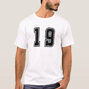 Camiseta Número 19