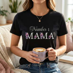 Camiseta Número 1 Mamãe Mulher