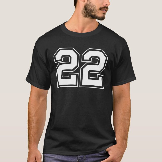 Camiseta Número 22 (Frente)