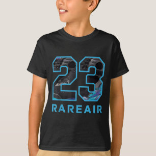 Camiseta Número 23 8 Gráfico de Correspondência de Cores de