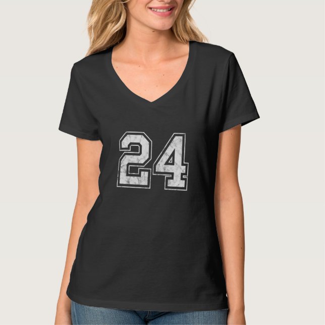 Camiseta Número 24 (Frente)