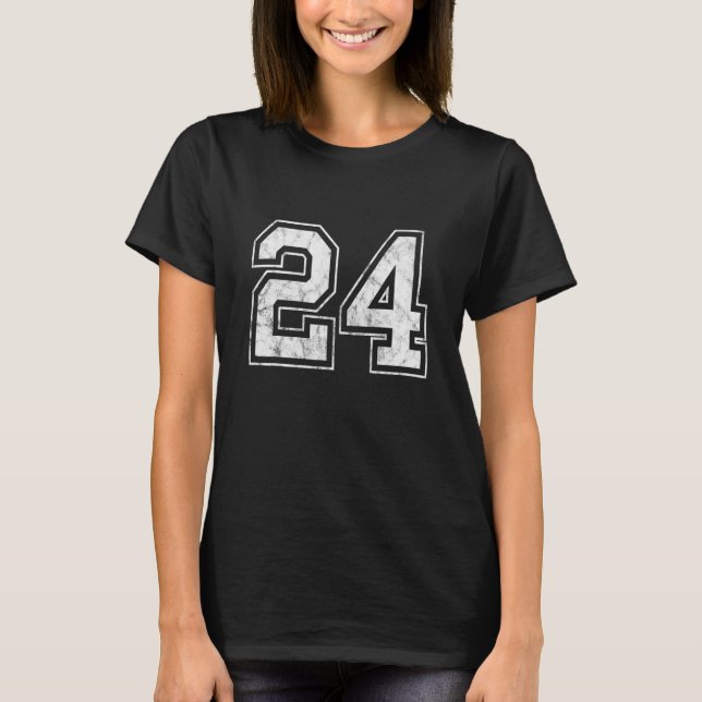 Camiseta Número 24 (Frente)