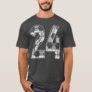 Camiseta Número 24 Jersey 24, ventilador do reprodutor mãe