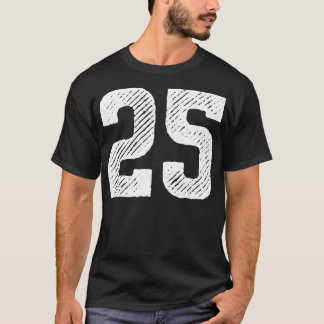 Camiseta Número 25 1