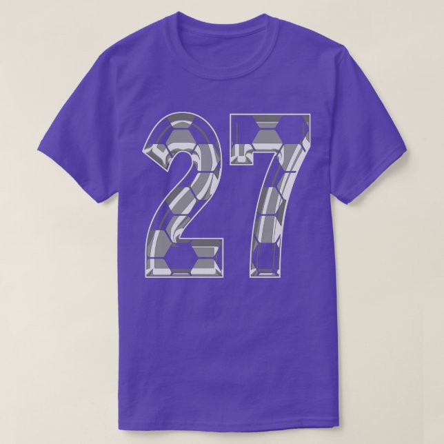 Camiseta Número 27 Jersey 27 (Frente do Design)