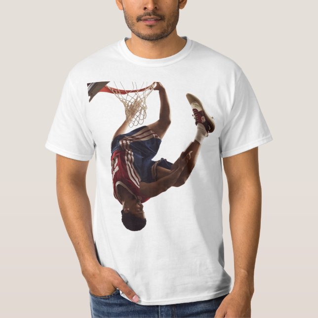 Camiseta Número 2 Esporte Artístico de Basquete com Enterra (Frente)