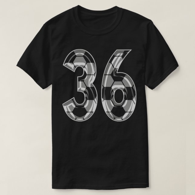 Camiseta Número 36 Jersey 36 Ventoinha do Jogador Mãe (Frente do Design)