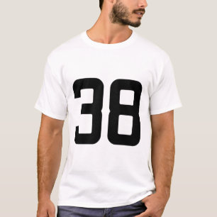 CAMISETA NÚMERO 38