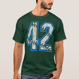 Camiseta Número 42 Igualdade de Baseball Clássico LA com Di