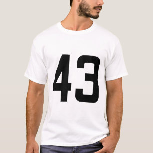 CAMISETA NÚMERO 43