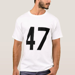 CAMISETA NÚMERO 47