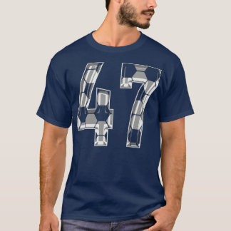 Camiseta Número 47 Jersey 47