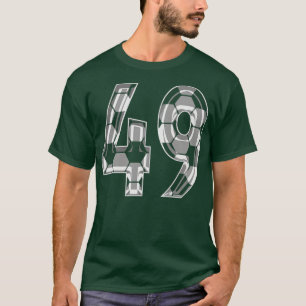 Camiseta Número 49 Jersey 49 Mãe Player Ventilador 1