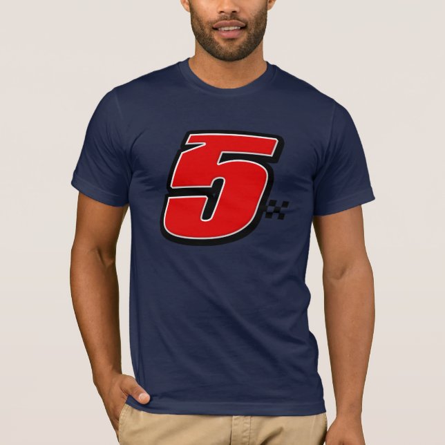Camiseta Número 5 (Frente)