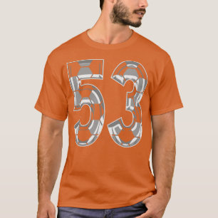 Camiseta Número 53 Jersey 53