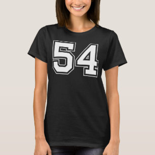 Camiseta Número 54