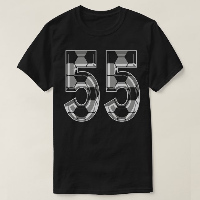 Camiseta Número 55 Jersey 55 - Ventilador do jogador-mãe (Frente do Design)
