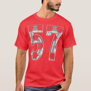 Camiseta Número 57 Jersey 57