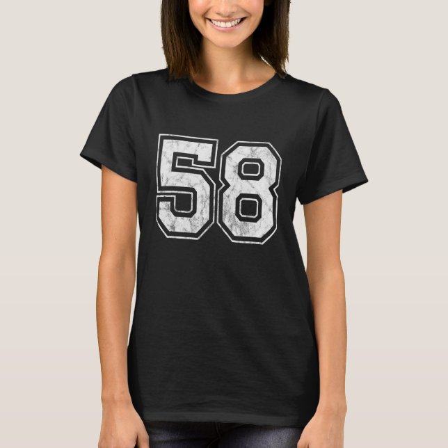 Camiseta Número 58 (Frente)