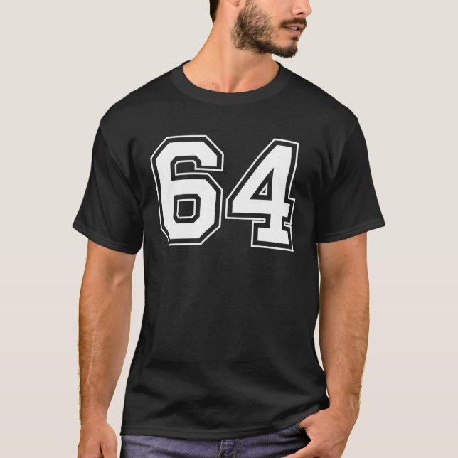 Camiseta Número 64 (Frente)