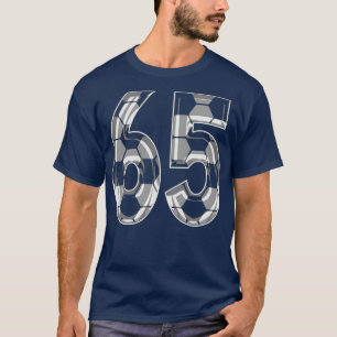 Camiseta Número 65 Jersey 65 Mãe Player Ventilador 1