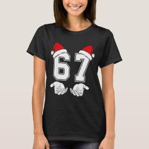 Camiseta Número 67 Correspondendo Seis Sete 6 7 Meme 6 7 Na