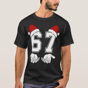 Camiseta Número 67 Correspondente Seis Sete 6 7 Meme 6 7 Na