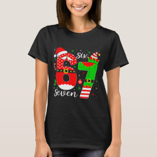 Camiseta Número 67 Correspondente Seis Sete 6 7 Meme 6-7 Na