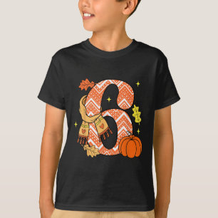 Camiseta Número 6 67 Outono Abóbora Meme Engraçado Seis Set