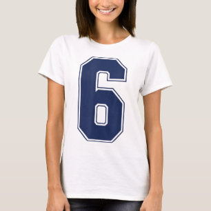 Camiseta Número 6 7 Fantasia de Casal Duo 67 Seis Sete Meme