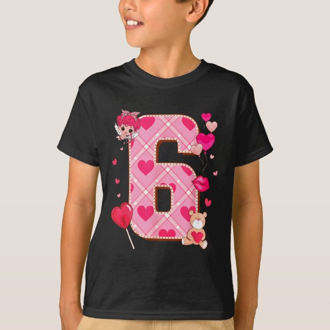 Camiseta Número 6 Casal Meme 6 7 Casal Combinando Vale (Frente)