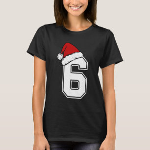 Camiseta Número 6 Correspondendo a Seis Sete 6 7 Meme 6 7 N