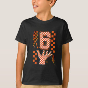 Camiseta Número 6 Correspondente ao Meme 67 de Xadrez no Ha