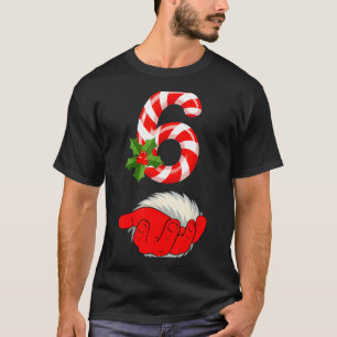 Camiseta Número 6 Divertido 67 Seis Sete Meme Casal Combina