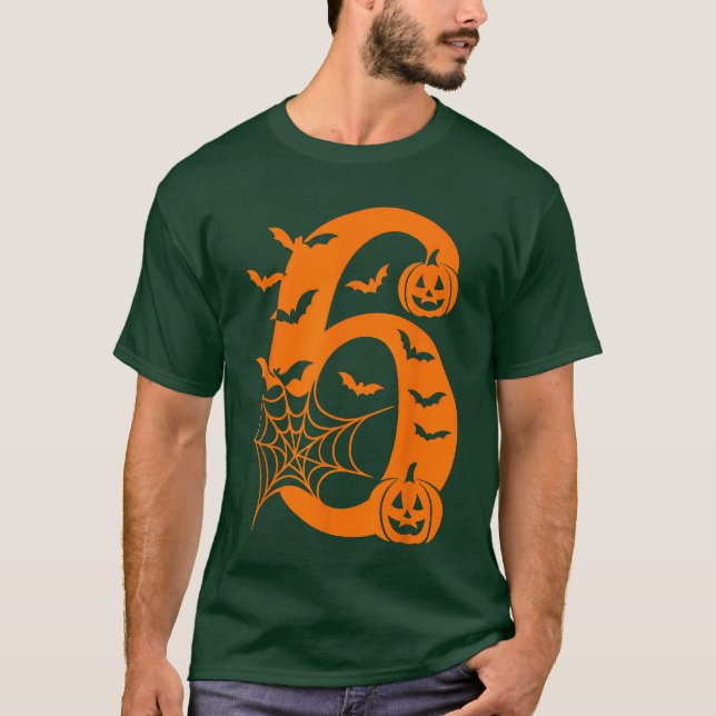 Camiseta Número 6 Piada Meme Dizendo 6 7 Seis Sete Dia das  (Frente)