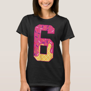 Camiseta Número 6 Sorvete Gotejamento 67 Casal Meme Hallowe