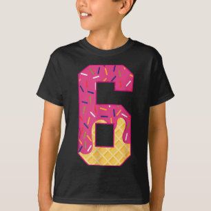 Camiseta Número 6 Sorvete Gotejamento 67 Meme Casal Hallowe