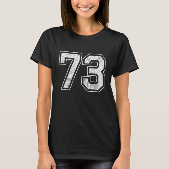 Camiseta Número 73 (Frente)