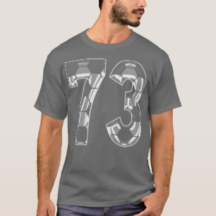 Camiseta Número 73 Jersey 73, ventilador do jogador-mãe