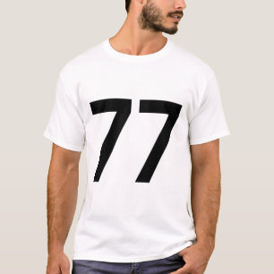 CAMISETA NÚMERO 77