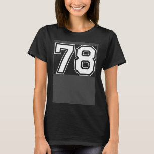 Camiseta Número 78