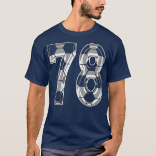 Camiseta Número 78 Jersey 78 Mãe Jogador Ventilador 1