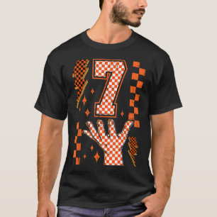 Camiseta Número 7 Combinando 67 Meme Xadrez Custo de Hallow