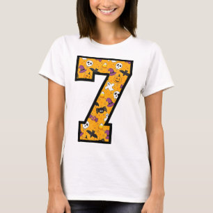 Camiseta Número 7 Dito de Meme Engraçado 6 7 Seis Sete Hall