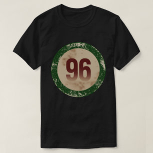 Camiseta Número 96 Vintage Desgastado
